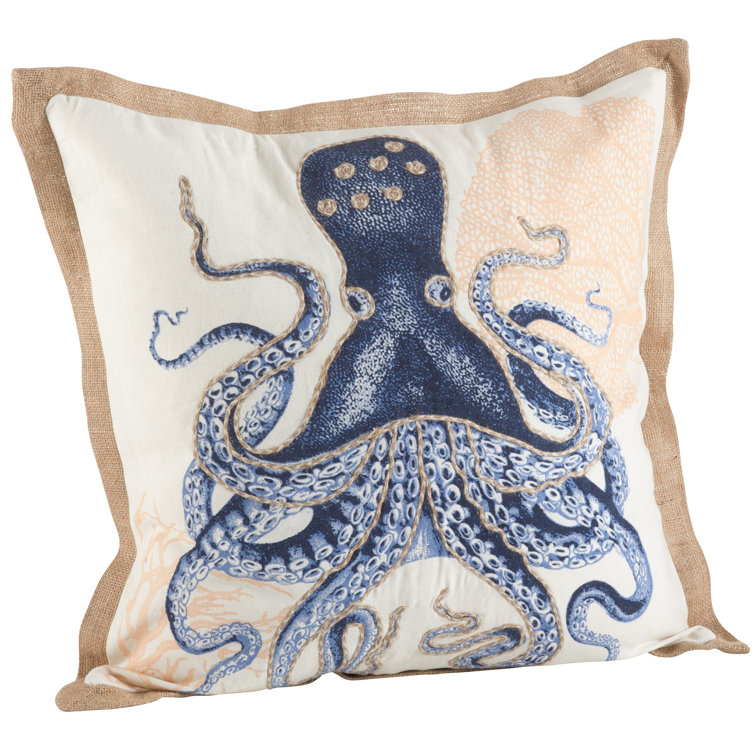 pottery barn octopus pillow cover